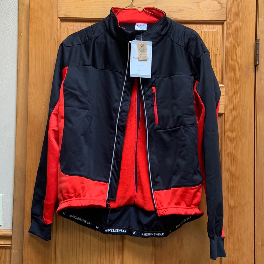 Men’s XL Maks Bike Wear Jacket NWT